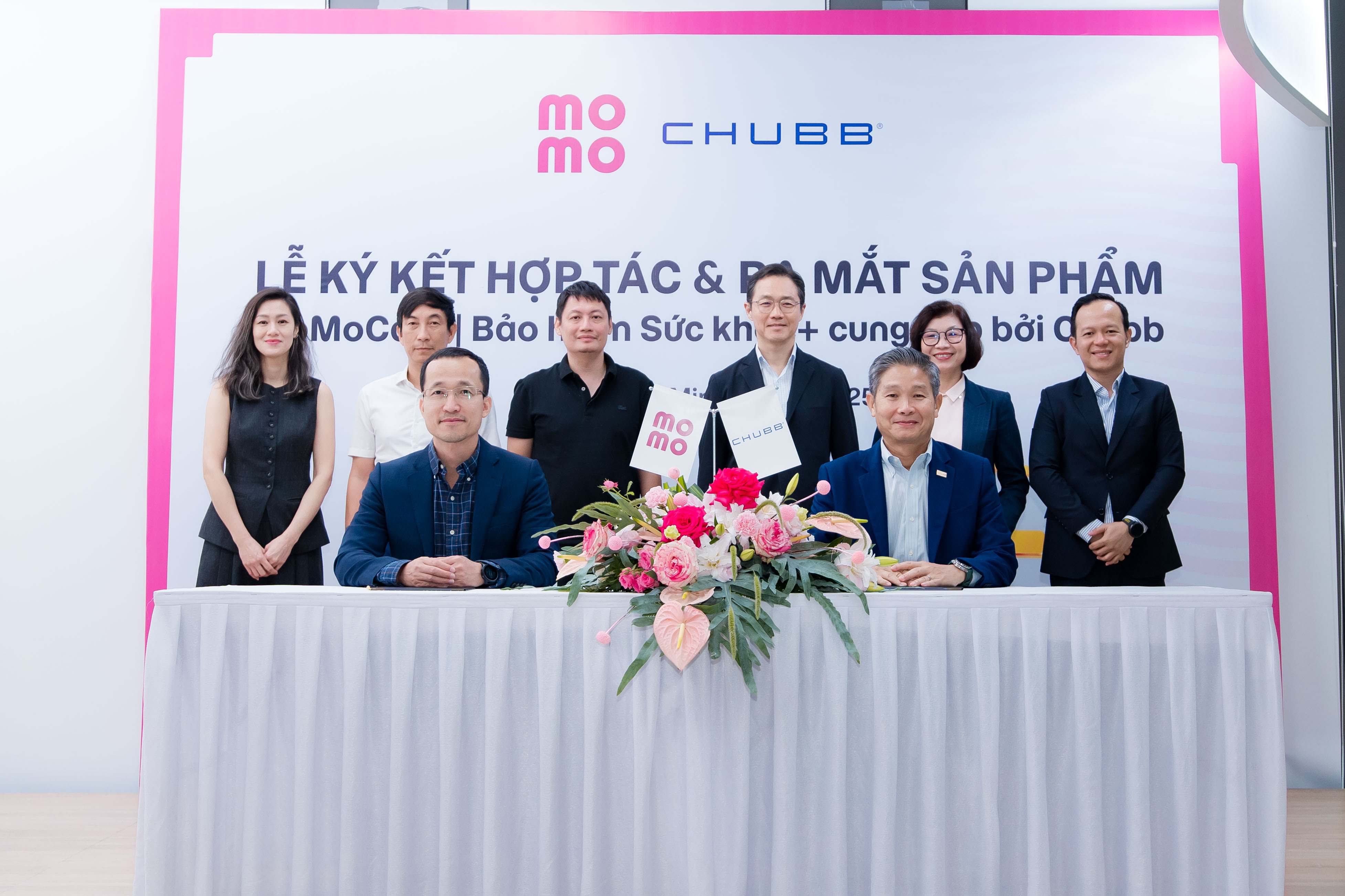 Chubb Life Việt Nam hợp tác cùng MoMo ra mắt bảo hiểm số hóa MoMoCare